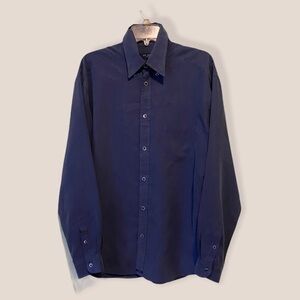 Ted Baker London navy blue collared button-down | 3